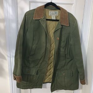 LL bean winter jacket, insulated, size M